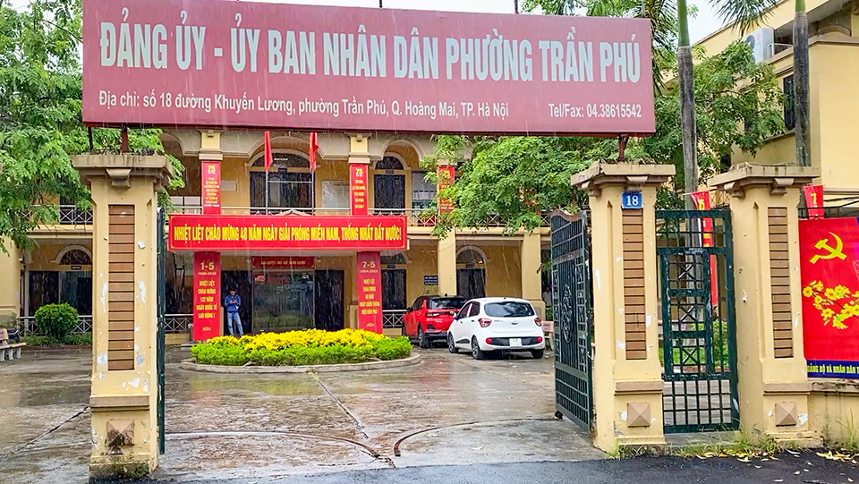 UBND phường tổ chức nghị triển khai công tác phòng chống lũ lụt trên địa bàn phường